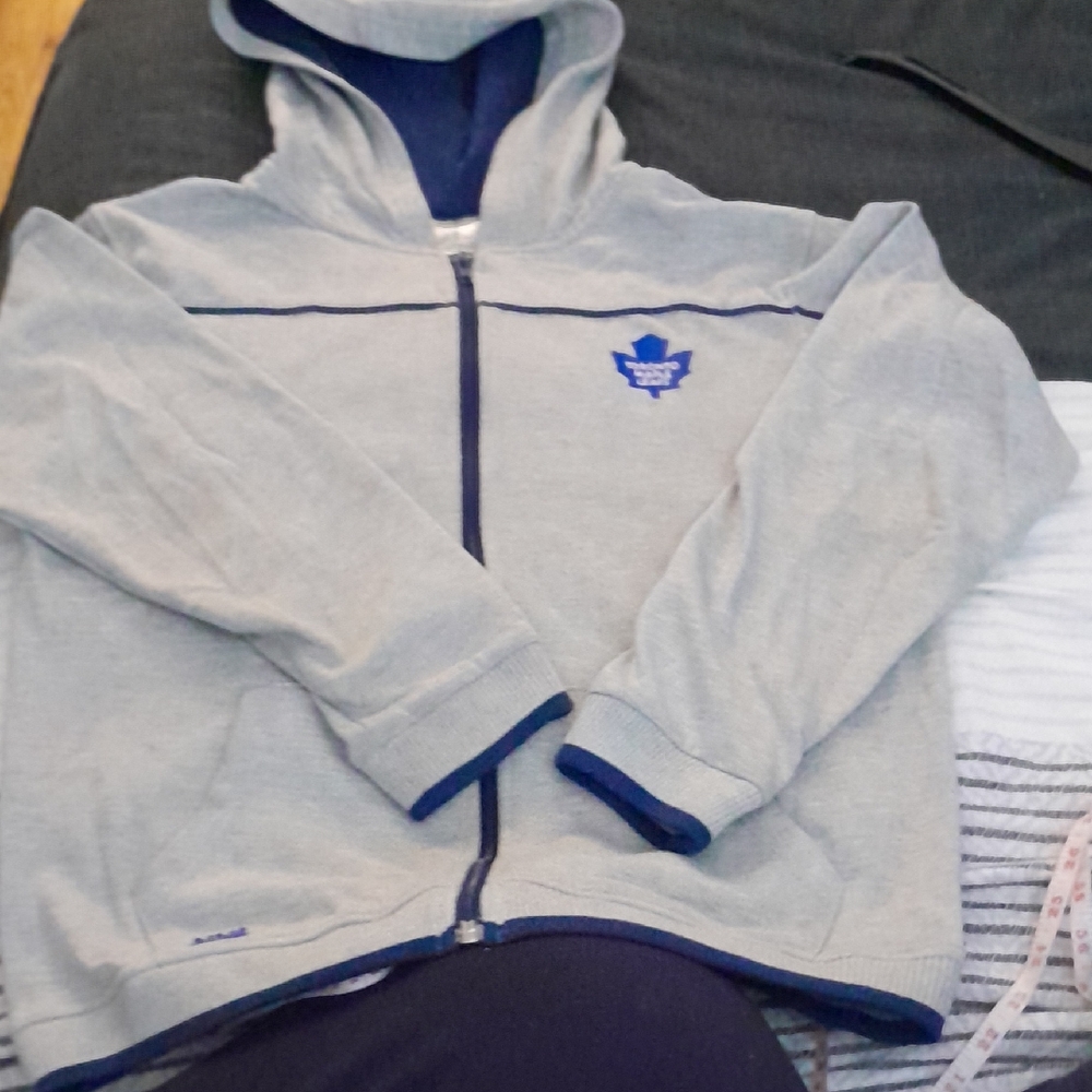 Boys Toronto Maple Leafs Zip-Up Hoodie